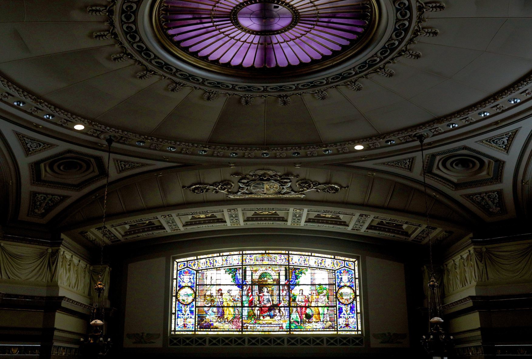 The Missouri capitol is its own museum of art